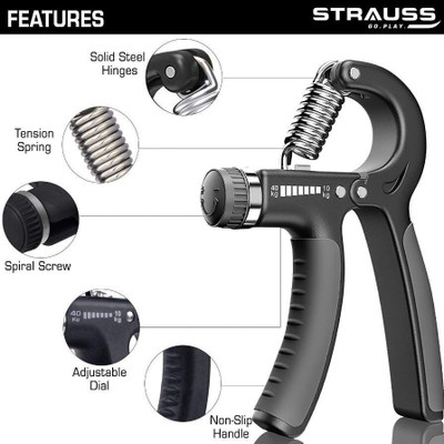 Athlian fitgrip Hand gripper Hand Grip/Fitness Grip(Multicolor)