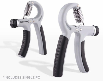 Adveriq fitgrip Serveuttam Adjustable Hand Grip Strengthener (Grey) Hand Grip/Fitness Grip(Multicolor)