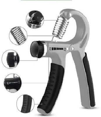 GALAXIA ADJUSTABLE HAND GRIPPER Hand Grip/Fitness Grip(Multicolor)