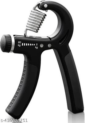 CARDIORAMA Adj Hand Grip Strengthener for Hand Exercise,Muscle Building Wrist & Forearm Hand Grip/Fitness Grip(Black)