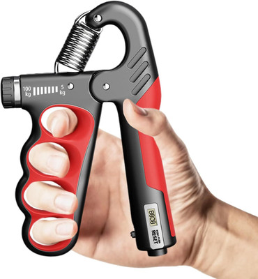 Pheonix Grip Strengthener, 5-100 Kg Adjustable Hand Gripper Strengthener Hand Grip/Fitness Grip(Red)