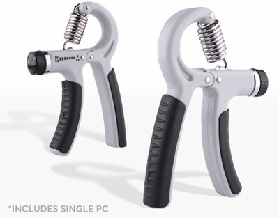 DHEER Serveuttam Adjustable Hand Grip Strengthener (Grey) Hand Grip/Fitness Grip