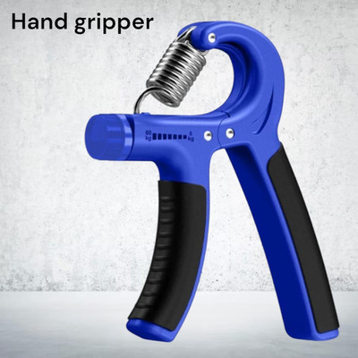 SRD H-47D Hand Grip Strengthener, Adjustable Resistance 5-60kg Blue Hand Grip/Fitness Grip(Multicolor)