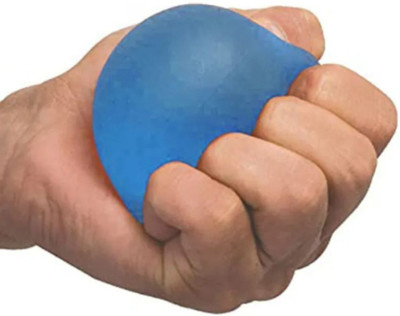 HCG Healthcure generation soft gel Ball hand exerciser with finger physiotherapy Hand Grip/Fitness Grip(Blue)