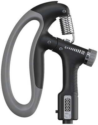 Leosportz Hand Grip Strength Trainer, Hand Grip Strengthener with Counter Hand Grip/Fitness Grip(Black)