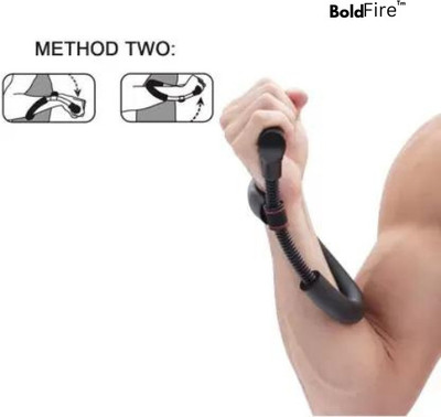 BoldFire Forearm Strengthener Wrist Exerciser Equipment for Upper Arm Hand Grip/Fitness Grip