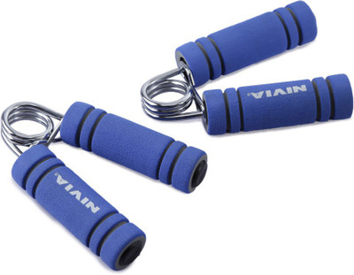 NIVIA Foam Hand Grip/Fitness Grip(Blue, Silver) deal from flipkart