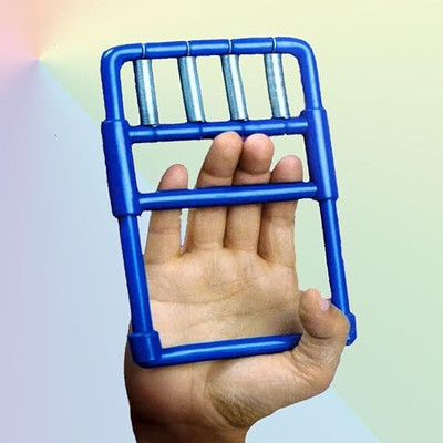 GILKINNI Finger & Hand Grip Exerciser | Physiotherapy Fitness Grip (Pack of 1,Multicolor) Hand Grip/Fitness Grip(Multicolor)