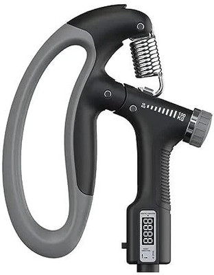 StayWay Hand Grip Strength Trainer, Hand Grip Strengthener with Counter Adjustable Hand Grip/Fitness Grip(Black)