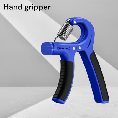 SRD HS-8R Hand Grip Strengthener, Adjustable Resistance 5-60kg Blue Hand Grip/Fitness Grip(Multicolor)
