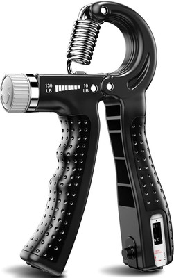 VISHIXIT Adjustable Hand Gripper for Men & Women for Gym Workout Hand Exercise Hand Grip/Fitness Grip(Black, Grey)