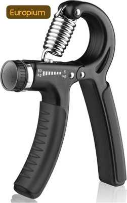 Europium Adjustable Hand Gripper Strengthener for Men and Women Hand Grip/Fitness Grip(Black)