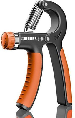 SELVA Hand Grip band for Gym hand gripper Wrist Stretching Hand Grip/Fitness Grip-N1 Hand Grip/Fitness Grip(Orange)