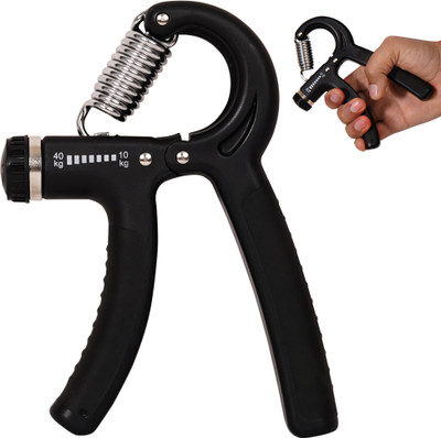QUICK FIT Hand Strengthener Adjustable Resistance from 10-40KG Hand Grip/Fitness Grip(Black)