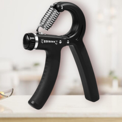 SRD BD-8D Adjustable Hand Grip Strengthener | Hand Gripper | Finger Grip Hand Grip/Fitness Grip(Black)