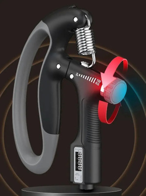 trakoz New style Professional Digital Strength Trainer 5 in one Hand Grip/Fitness Grip(Black)