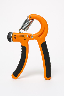 jayent Hand gripper adjustable weight setting muscle builder grips. Hand Grip/Fitness Grip(Orange)
