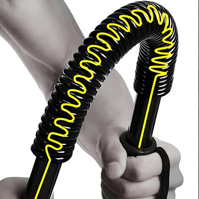 iamalot Power Twister Bar Hand Strengthener - Spring Forearm Push-up Bar Hand Grip/Fitness Grip(Multicolor)