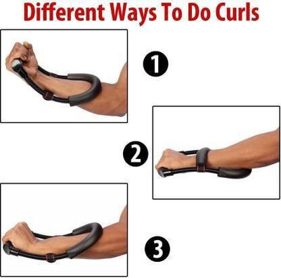 Calzada Workout and Strength Training- Hand Grip/Fitness Grip (Black) Hand Grip/Fitness Grip