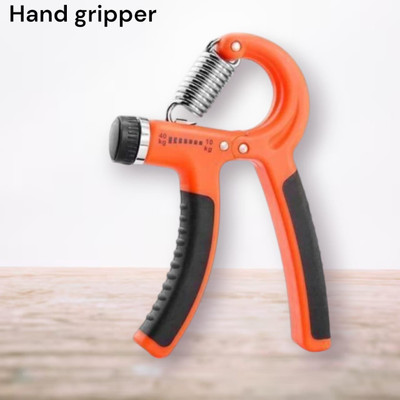 Aoriyon NSV-9D Adjustable Grip Strengthener for Finger 5 to 60 kg Hand Grip/Fitness Grip(Multicolor)