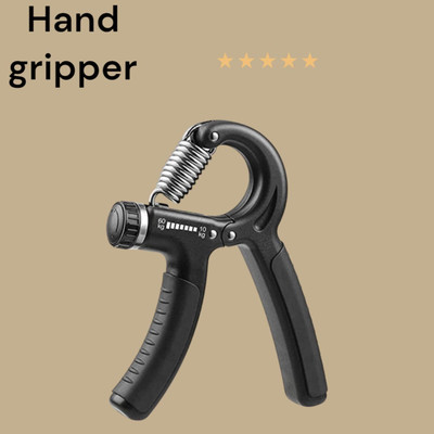 SRD J-8SI Hand Gripper For Best Hand Exerciser Grip Adjustable Hand Grip Hand Grip/Fitness Grip(Black)