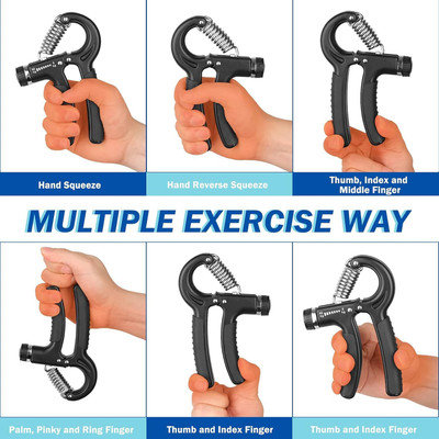 5SUPREME Hand Gripper Adjustable Hand Grip Exerciser for Men & Women bnm5 Hand Grip/Fitness Grip(Multicolor)