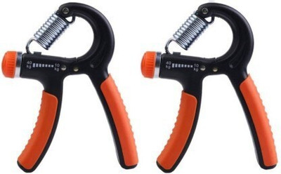 GJSHOP Hand Gripper For Best Hand Exerciser Grip Adjustable 10kg Hand Grip-Fitness 2pcs Hand Grip/Fitness Grip(Multicolor)