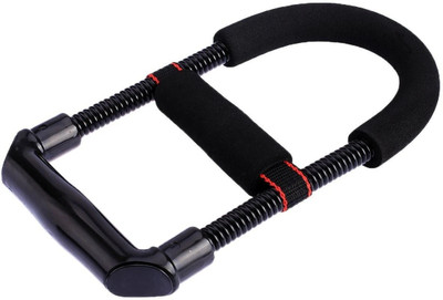 FITNESS DEALS Wrist Grip Exerciser Power Spring Hand Grip Forearm Strengthener arm Exerciser Hand Grip/Fitness Grip(Black)