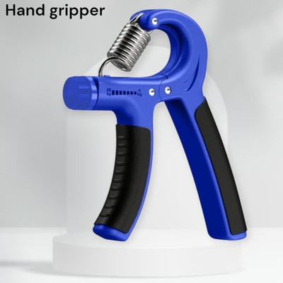 Aoriyon HI0-GD Professional Hand Grip Strengthener with Adjustable Resistance Hand Grip/Fitness Grip(Multicolor)
