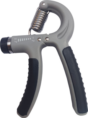 HyperFitX Adjustable Strengthener |Finger|Exerciser Hand Grip/Fitness Grip Hand Grip/Fitness Grip(Grey)
