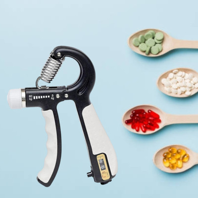 SRD LSJ-D87DH R SHAPE ADJUSTABLE SPRING COUNTER HAND GRIP Hand Grip/Fitness Grip Hand Grip/Fitness Grip