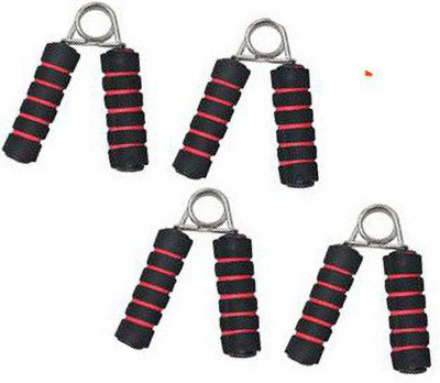 NWLY red hand gripper-4 piece Hand Grip/Fitness Grip(Red)