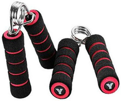abhaya red hand gripper- ( pack of 2 ) Hand Grip/Fitness Grip(Red, Black)