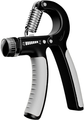 NEPROCK hand exercise equipment Hand Grip Gym hand Gripper Wrist Band Forearm Hand Grip/Fitness Grip(Grey)