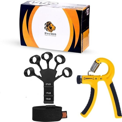 PRO365 Adjustable Hand& Finger Grip Perfect for enhancing grip strength& finger agility Hand Grip/Fitness Grip