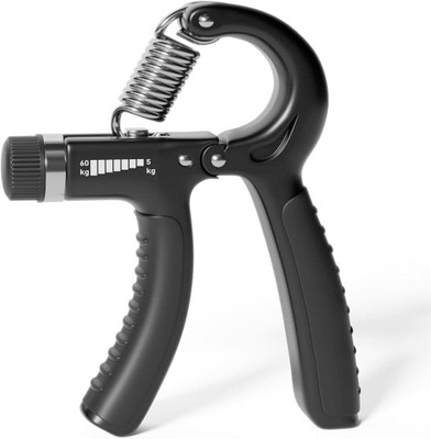 SELVA Adjustable Forearm Grip Strengthener for Men & Women-B1 Hand Grip/Fitness Grip(Black)