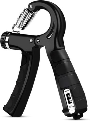DORPUT Hand Strengthener with Counter , Adjustable Resistance from 5-60KG Hand Grip/Fitness Grip(Black)
