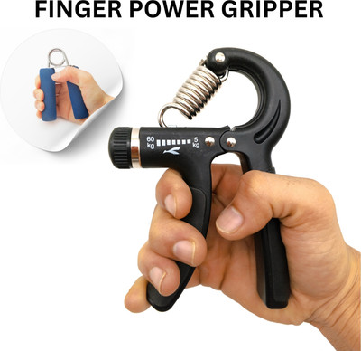 NV COLLECTION Finger Flex Tool – Strong Plastic Power Gripper Hand Grip/Fitness Grip(Multicolor)