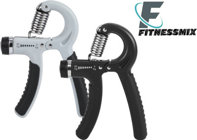 fitnessmix Hand Gripper For Best Hand Exerciser Grip Adjustable Hand Grip (Pack Of 2) Hand Grip/Fitness Grip