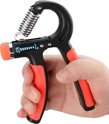 GripGorilla Hand Grip || Hand Strengthener For Fitness Men & Women Fitness Grip 5kg-60kg Hand Grip/Fitness Grip(Black, Grey)