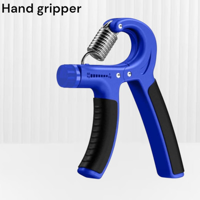 SRD H5-F Hand Grip Strengthener, Adjustable Resistance 5-60kg Blue Hand Grip/Fitness Grip(Multicolor)