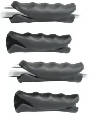 usi Weight Lifting Grips, 735(Set Of 4 Pieces) Barbell Grip Pads Black Hand Grip/Fitness Grip(Black)