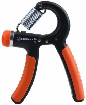 SIXTEEN Gym Adjustable Hand Gripper Wrist Exerciser for Home Gym Men Women(Pack Of 1) Hand Grip/Fitness Grip(Orange)