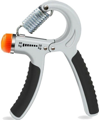 Sophronal Gym Adjustable Strength Trainer 10-40 KG for Men Forearm Grip Workout Hand Grip/Fitness Grip(Grey)