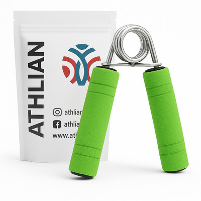 Athlian Foam Hand Gripper, Hand & Finger Exercise for Men & Women Hand Grip/Fitness Grip(Black)