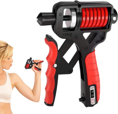 DIOXIT Adjustable Hand Grip Strengthener Training Wrist Exerciser Forearm Trainer-1PCS Hand Grip/Fitness Grip(Black)