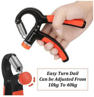 SELVA R SHAPED FOREARM EXERCISER HAND GRIPPER FITNESS GRIPPER MADE IN INDIA-S1 Hand Grip/Fitness Grip(Orange)