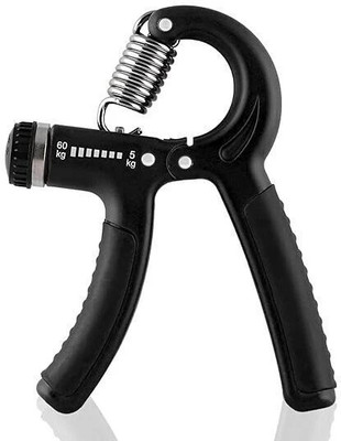 Handgrip Hand Gripper 5 to 60 kg I Adjustable Hand Grip I Exercise Gripper I Hand Grip/Fitness Grip(Black)