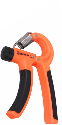 Garg Traders Hand Grip Strengthener | Forearm & Wrist Exerciser | Non-Slip Grip Hand Grip/Fitness Grip(Orange)