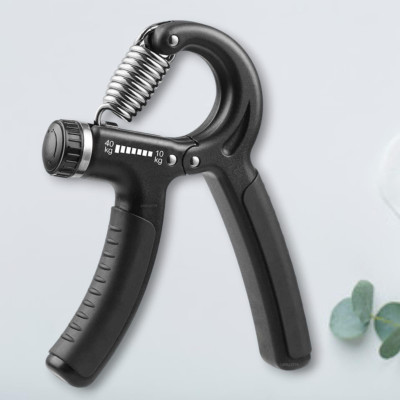 SRD G-S7F Adjustable Hand Grip Strengthener | Hand Gripper | Finger Grip Hand Grip/Fitness Grip(Black)